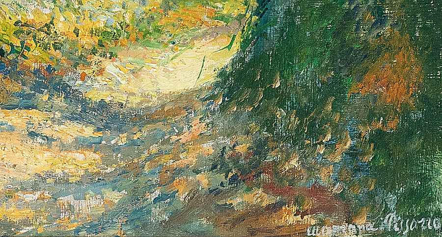 Le Jardin de l'Artiste, l'Annonciade, Menton - Georges Manzana Pissarro (1871 - 1961)